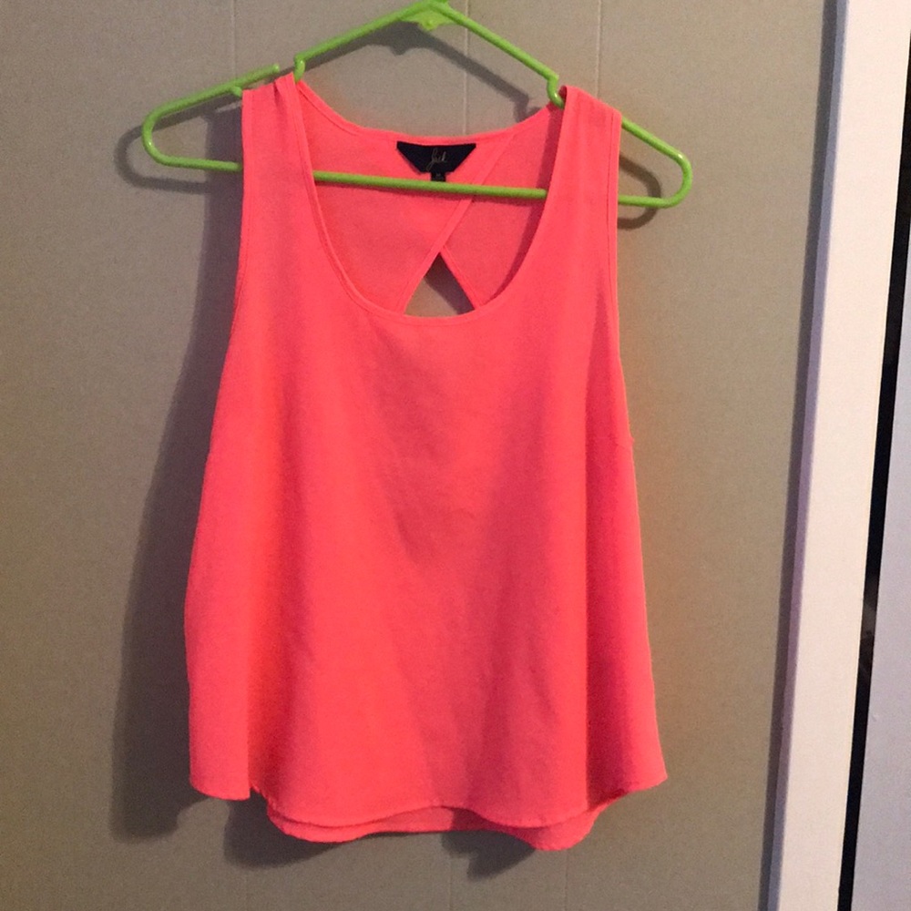 Hot pink tank blouse